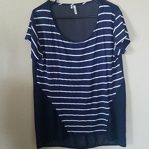 Maurice's Brand Sheer back top